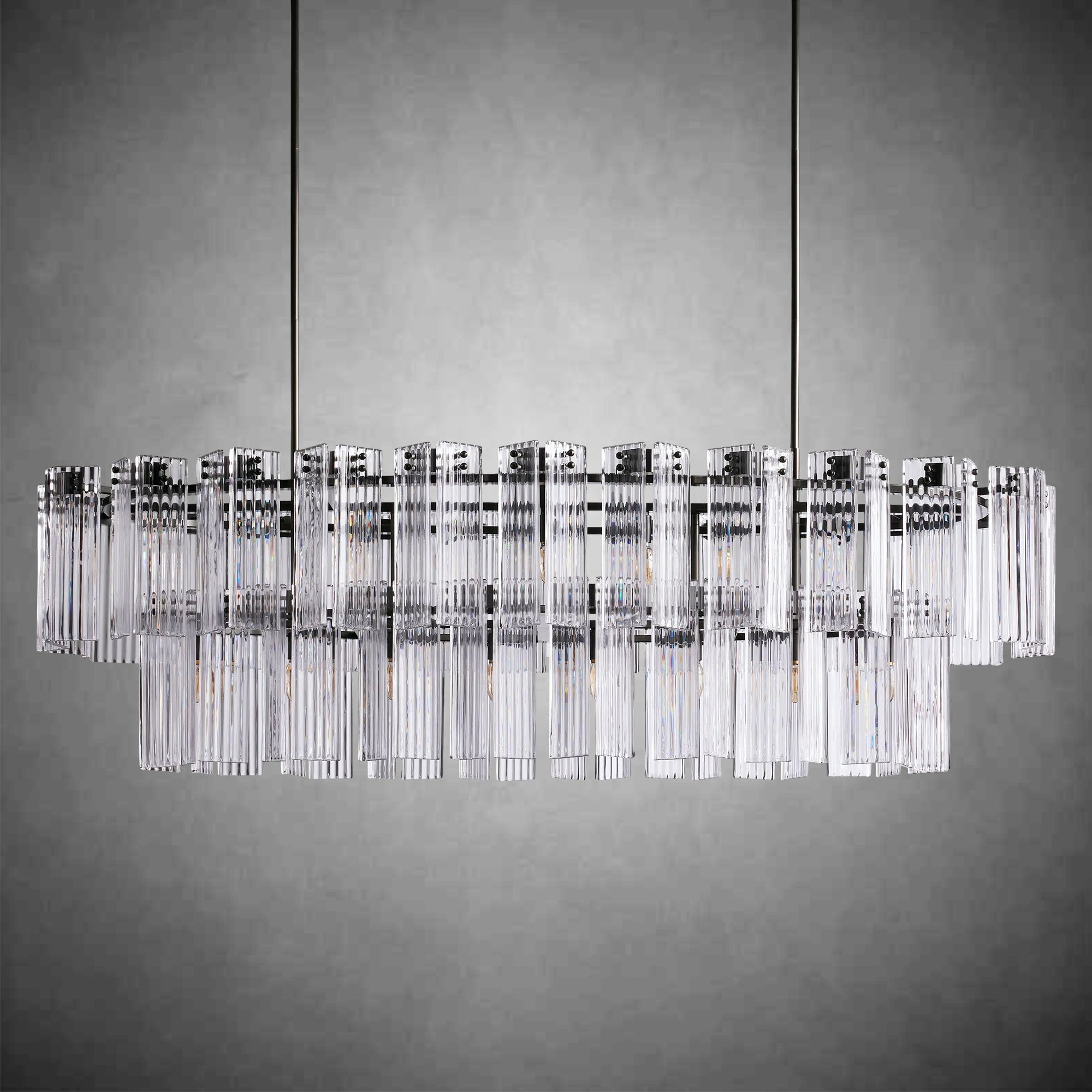 Delsie Oval Chandelier 51''63''72''