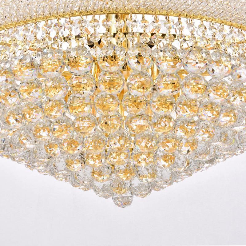Luxury French Empire Chandelier for Villa Hall Ceiling Three-layers Crystal Light for Hotel Lobby-MEET LIGHTING
