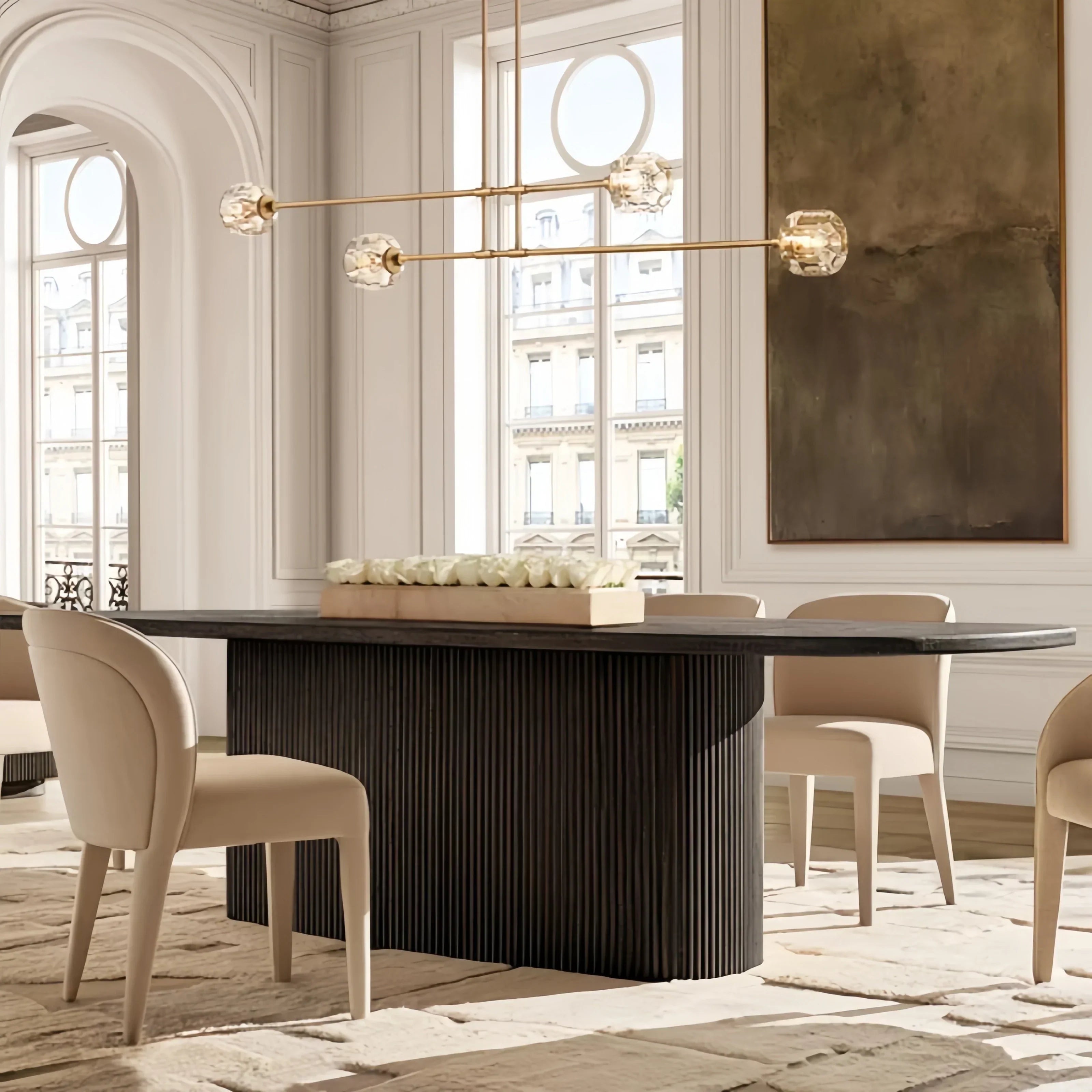 Domaret Mobile Linear Chandelier 54" 72"