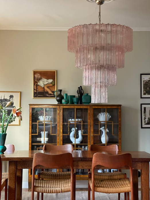 Modern Art Design 3/4/5/7-Tier Hand-blown Glass Tiered Chandelier-MEET LIGHTING