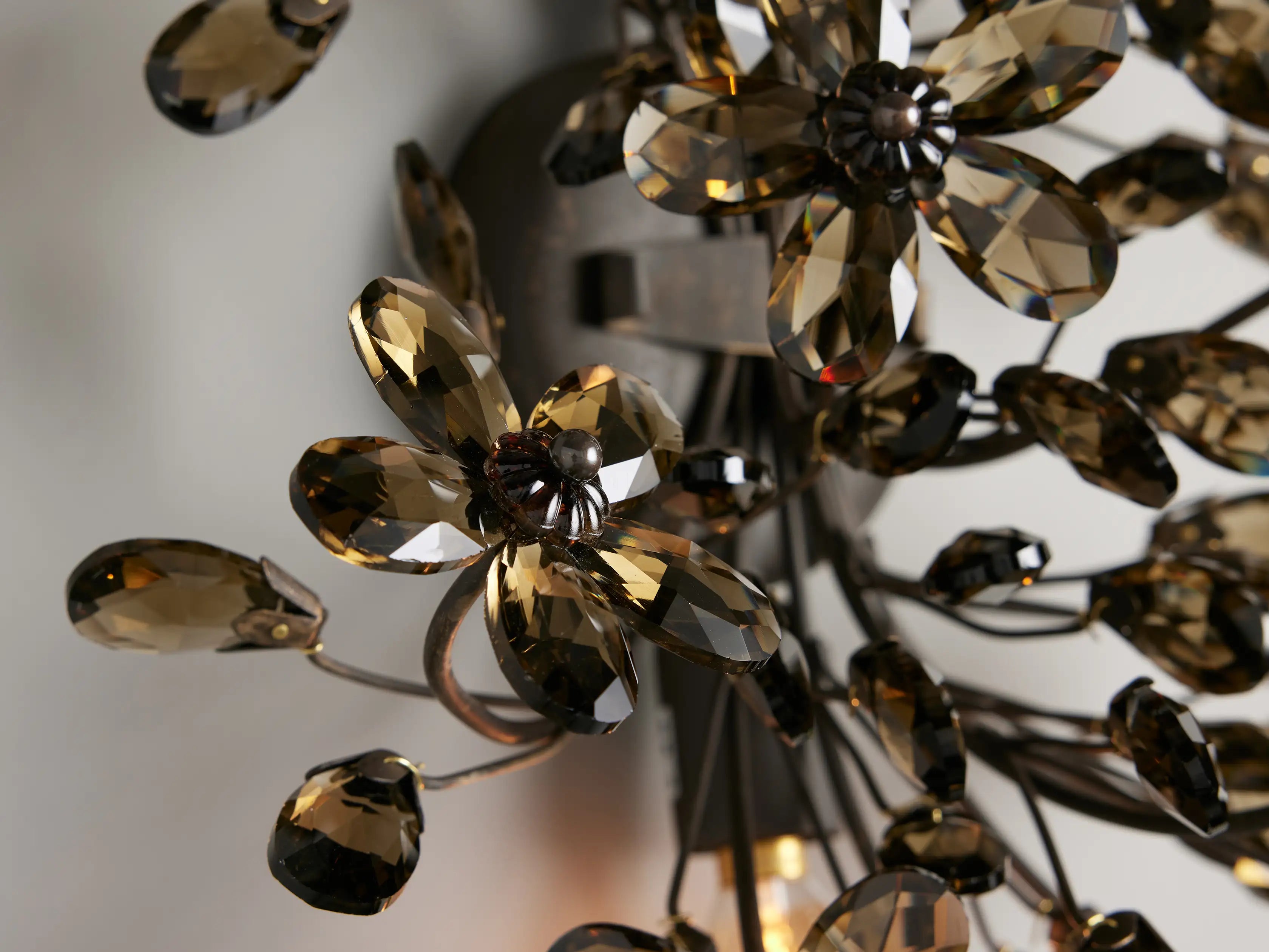 Fiore 2-Light Crystal Wall Sconce
