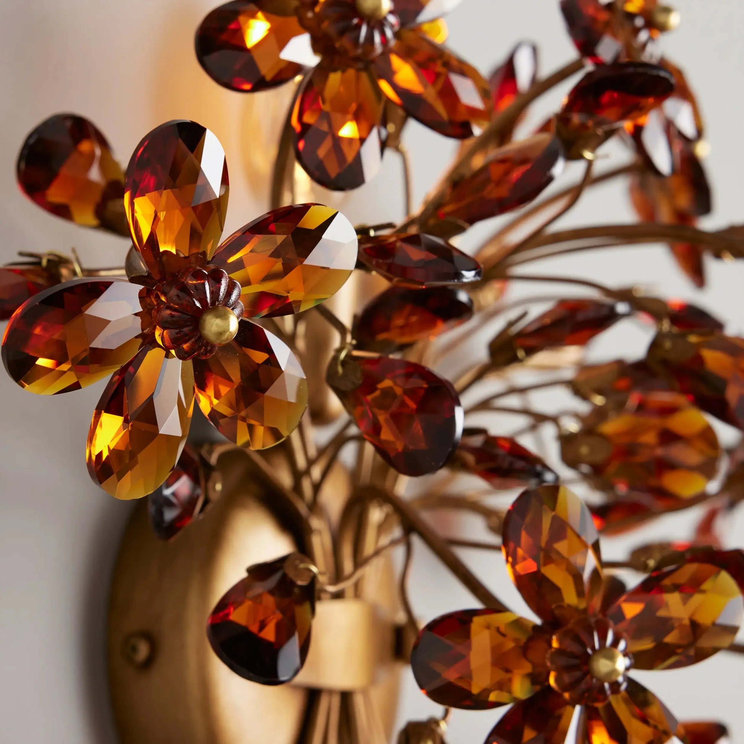 Fiore Colored 2-Light Wall Sconce 14"H