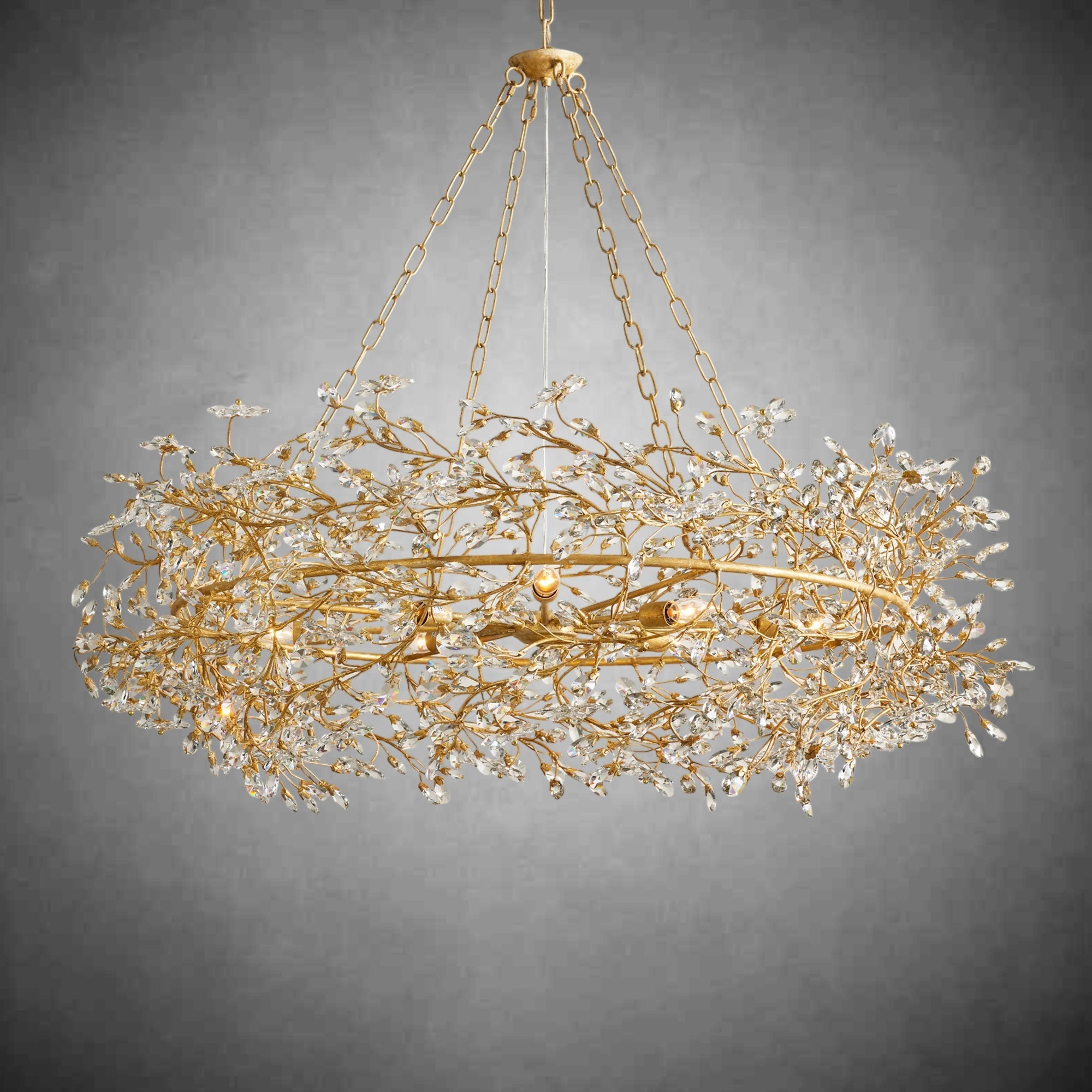 Fiore Crown Chandelier 39''48''60''