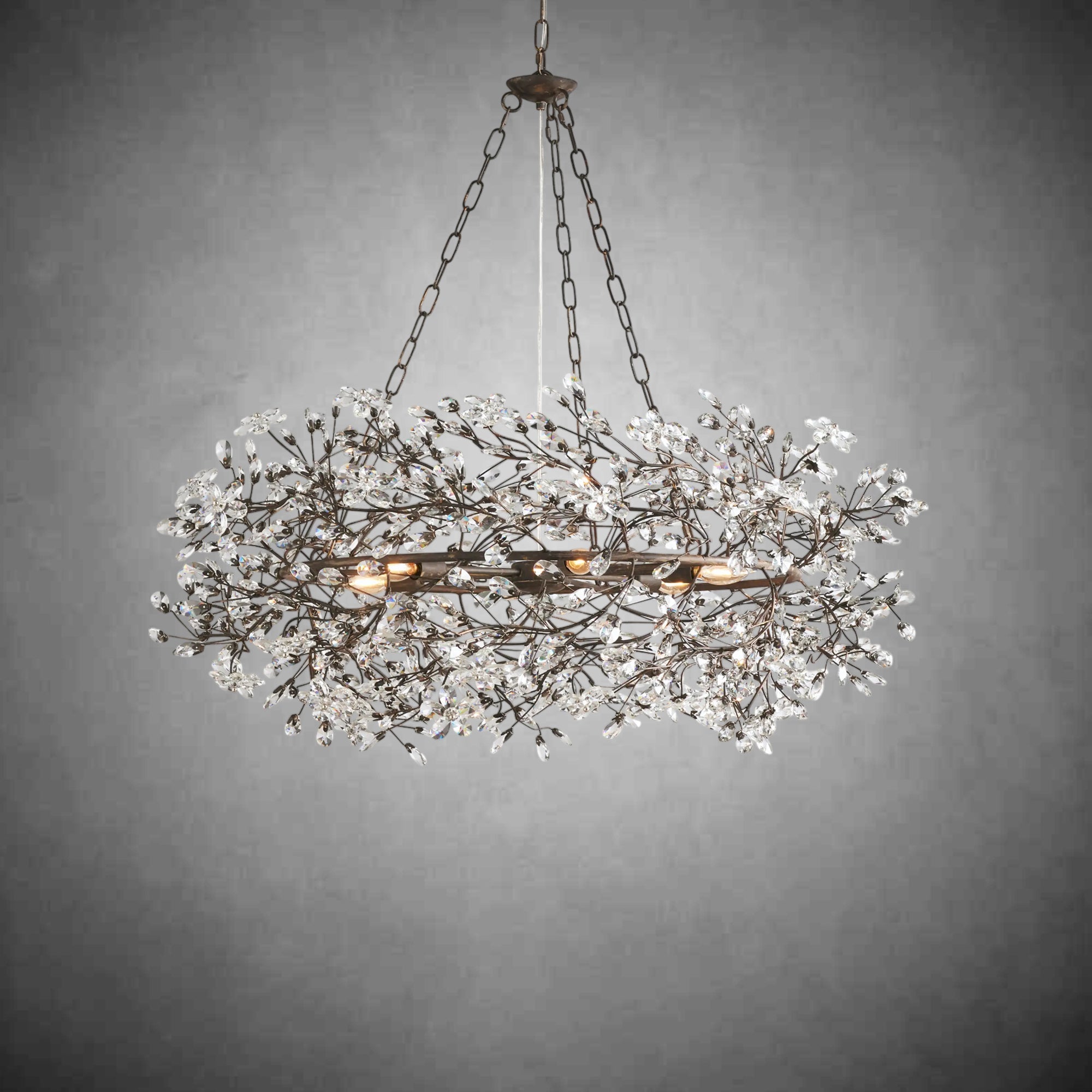 Fiore Crown Chandelier 39''48''60''