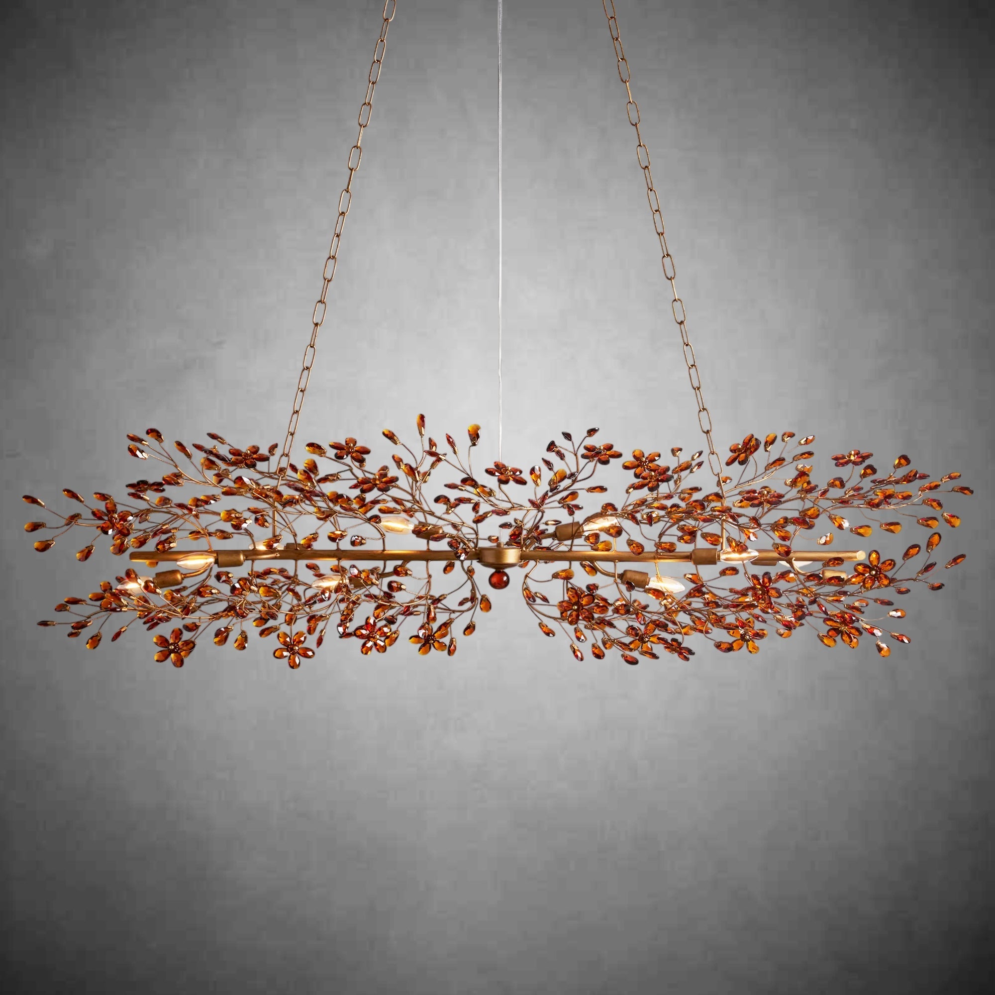 Fiore Linear Chandelier 43''51''68''