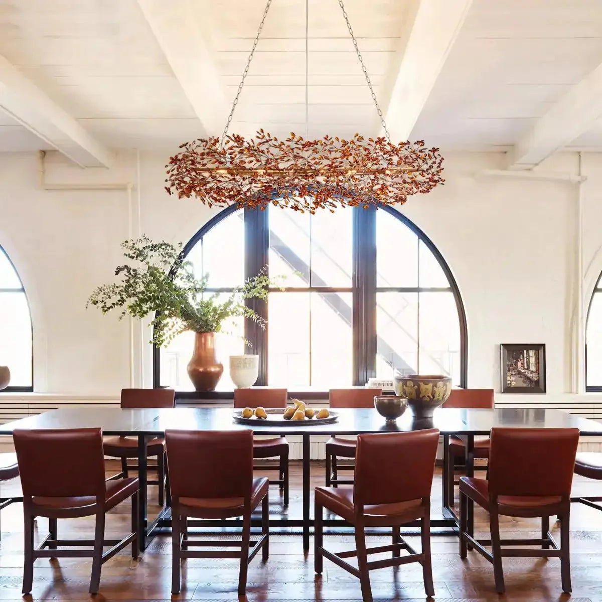 Fiore Crystal Oval Chandelier