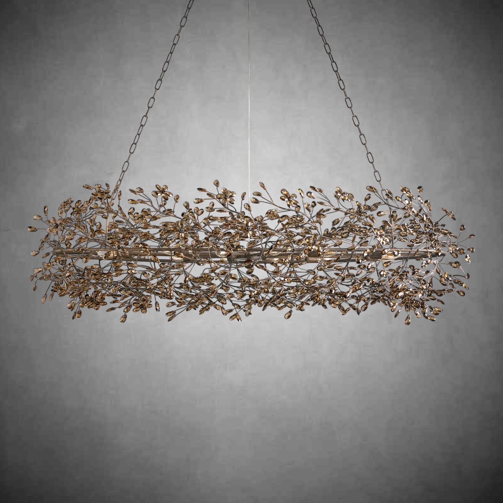 Fiore Oval Chandelier 62''74''