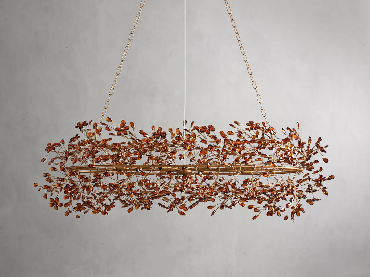 Fiore Oval Chandelier 62''74''