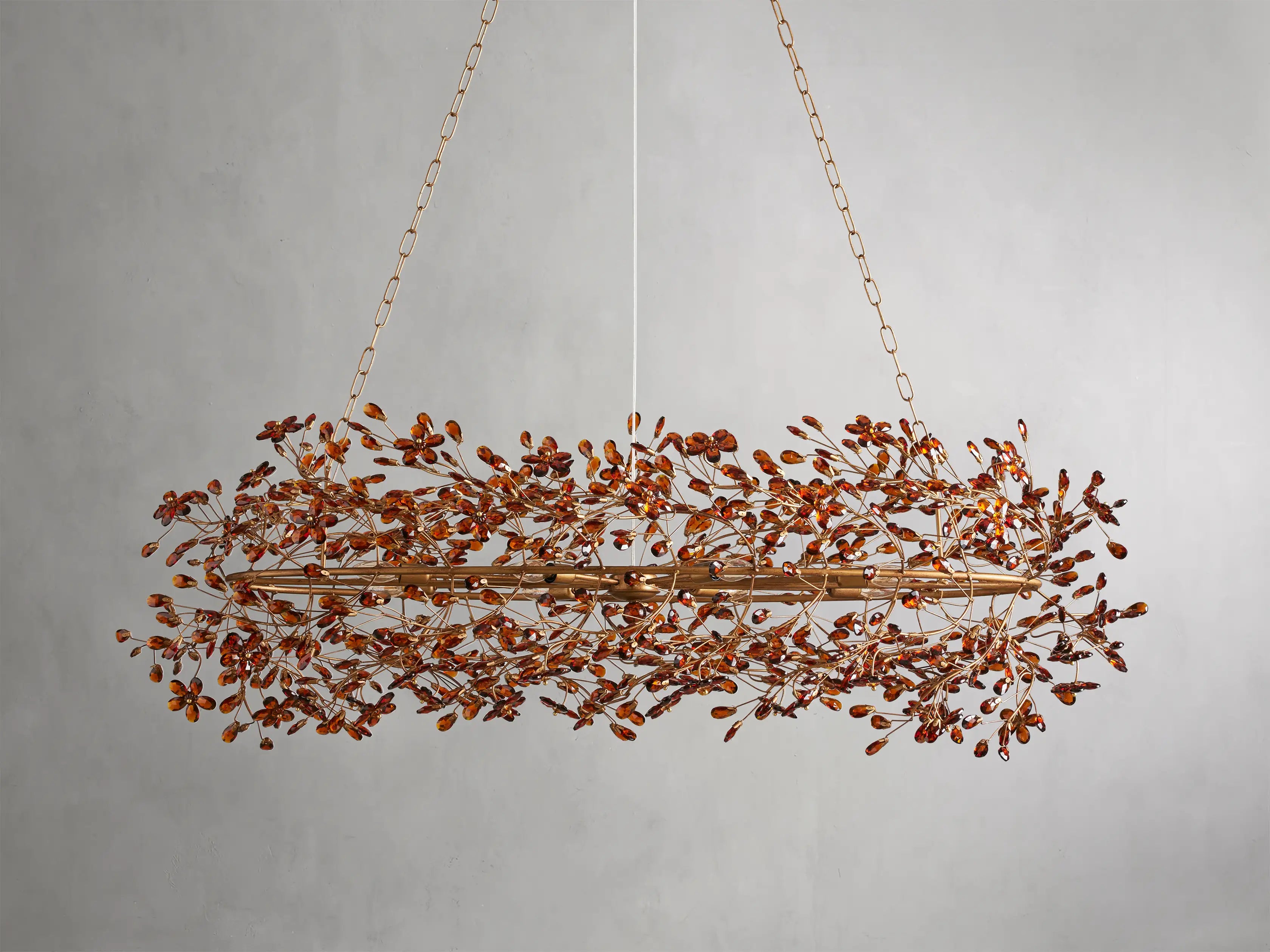 Fiore Oval Chandelier 62''74''