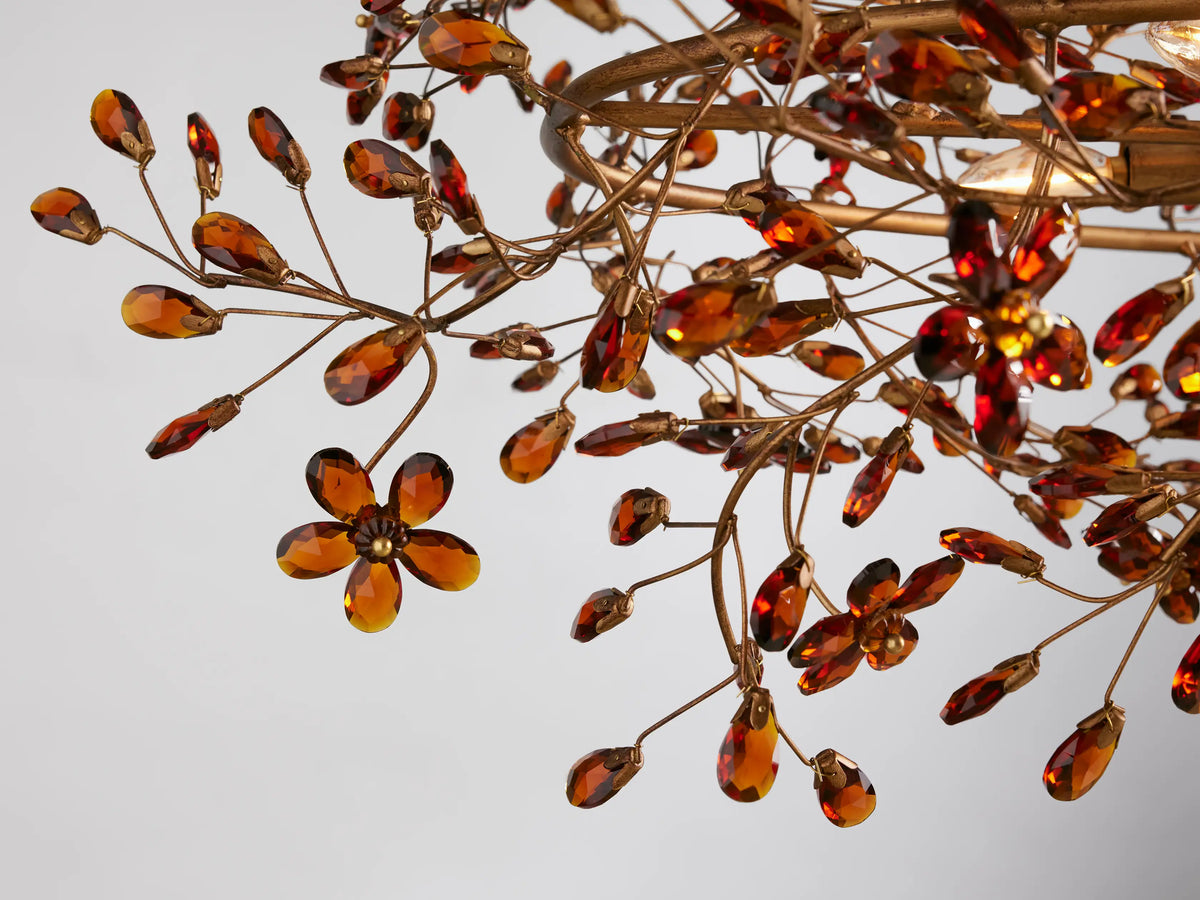 Fiore Oval Chandelier 62''74''