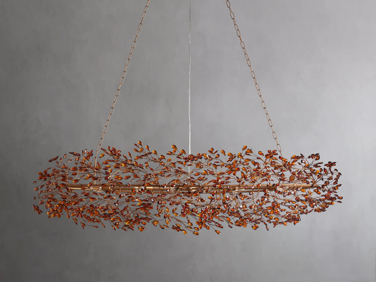 Fiore Oval Chandelier 62''74''