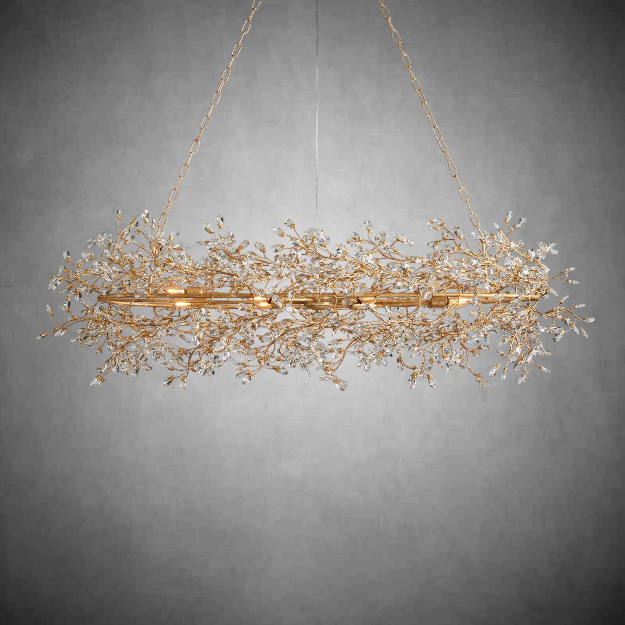 Fiore Oval Chandelier 62''74''