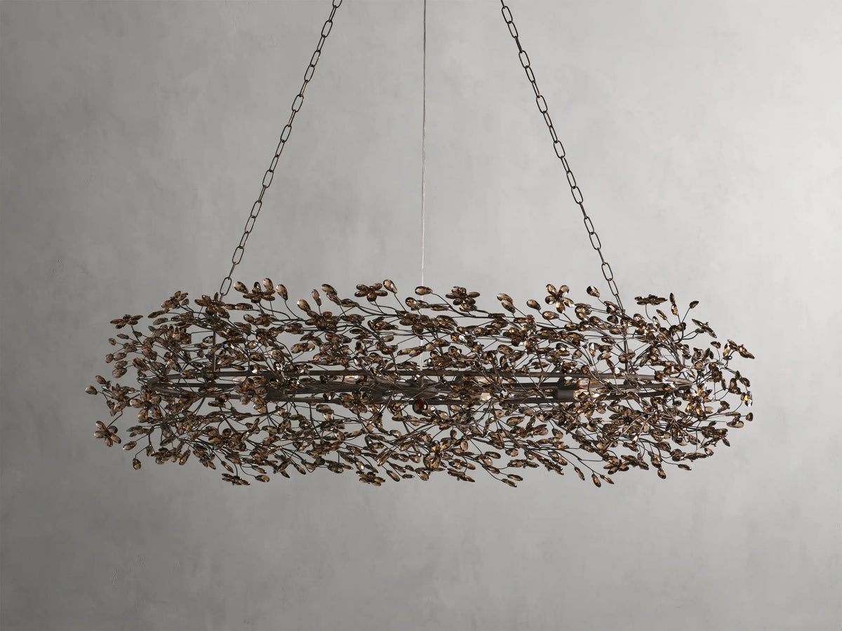 Fiore Oval Chandelier 62''74''