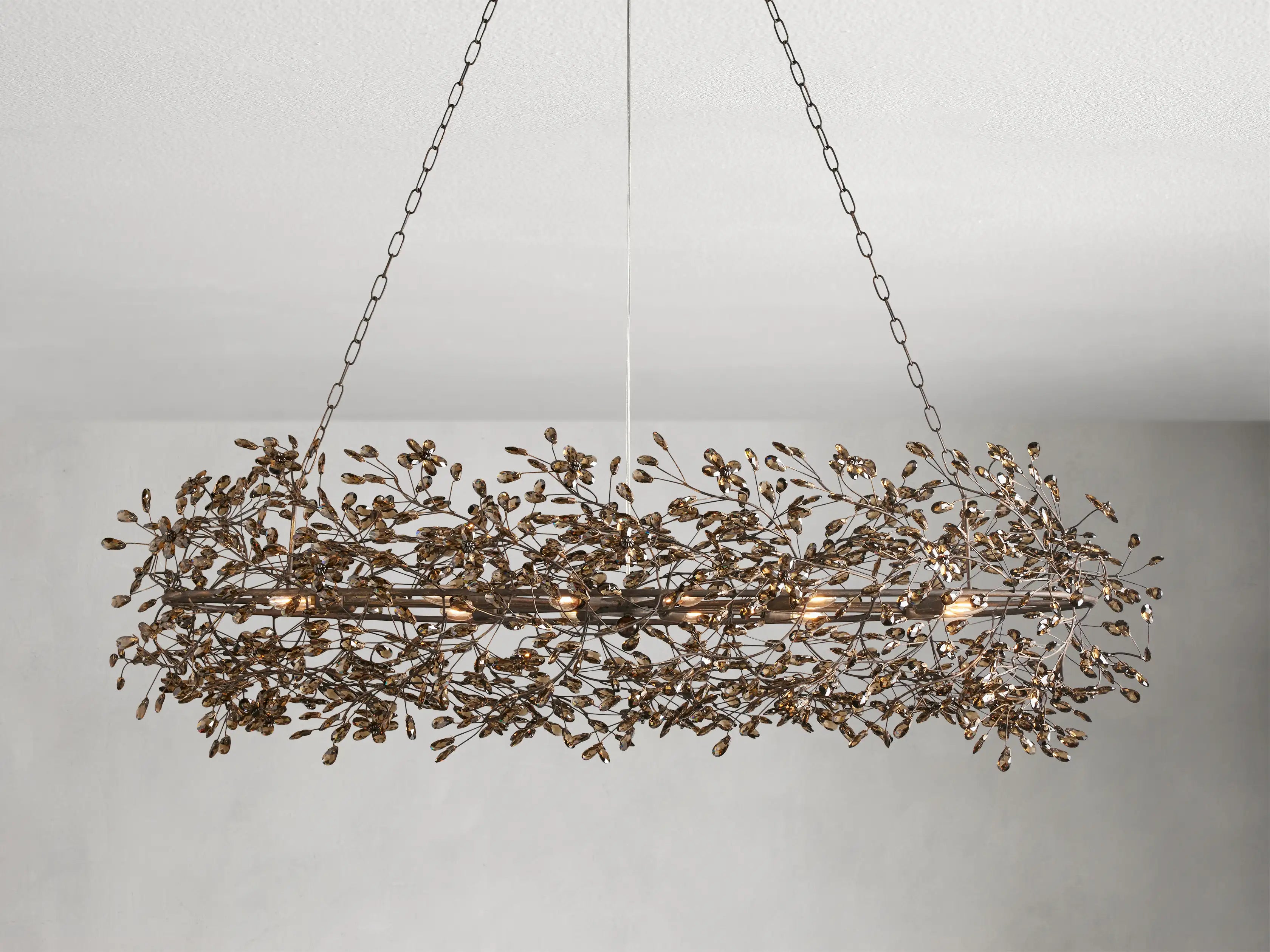 Fiore Oval Chandelier 62''74''