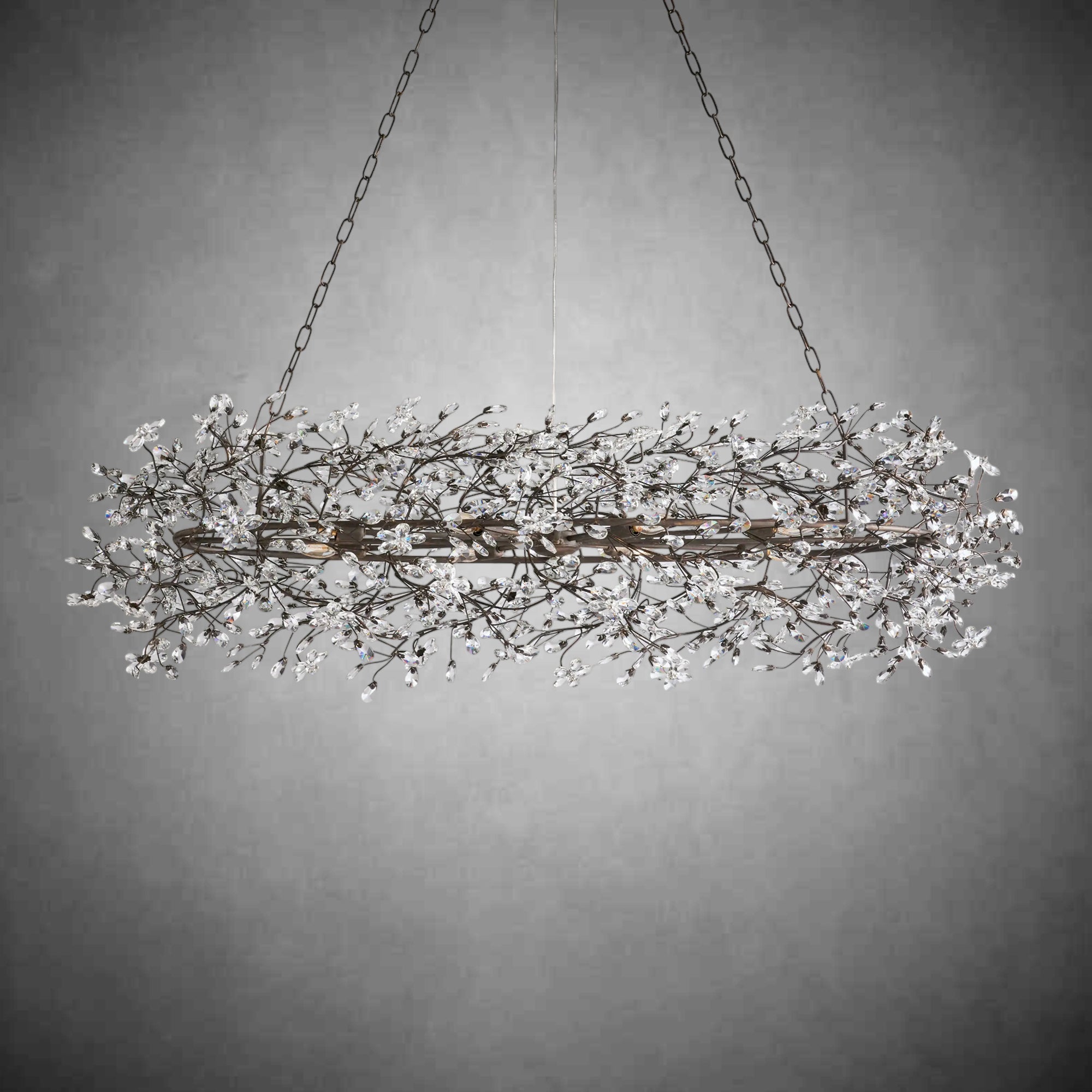 Fiore Oval Chandelier 62''74''