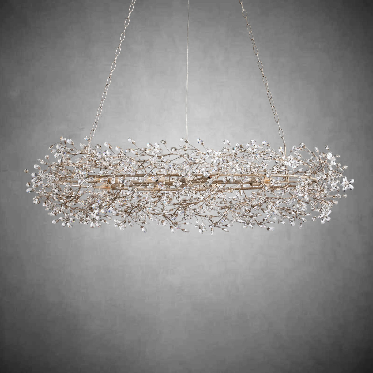 Fiore Oval Chandelier 62''74''