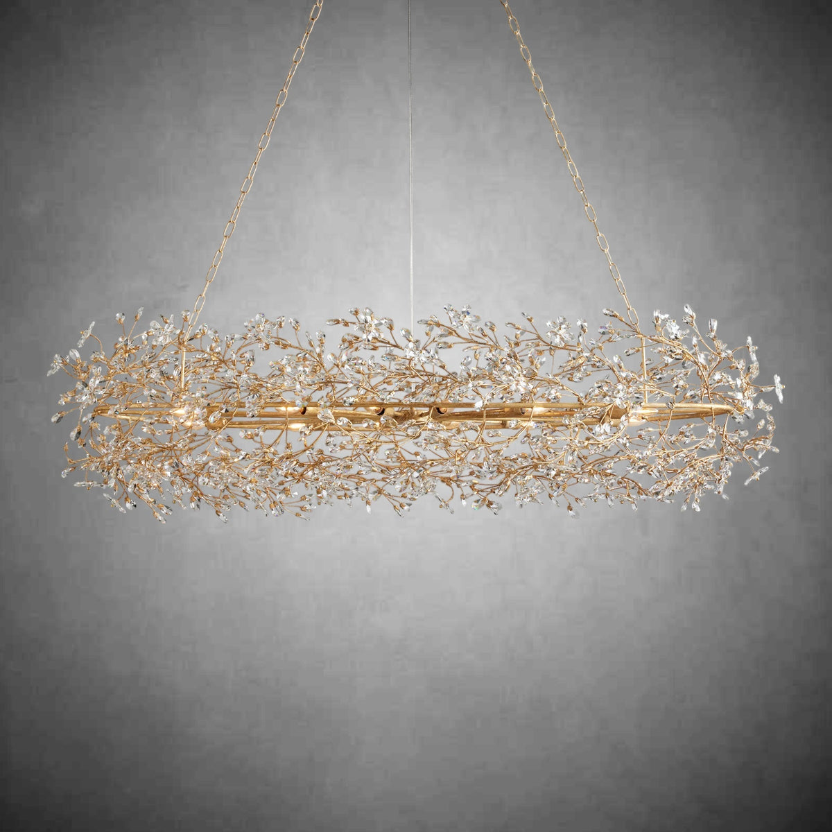 Fiore Oval Chandelier 62''74''