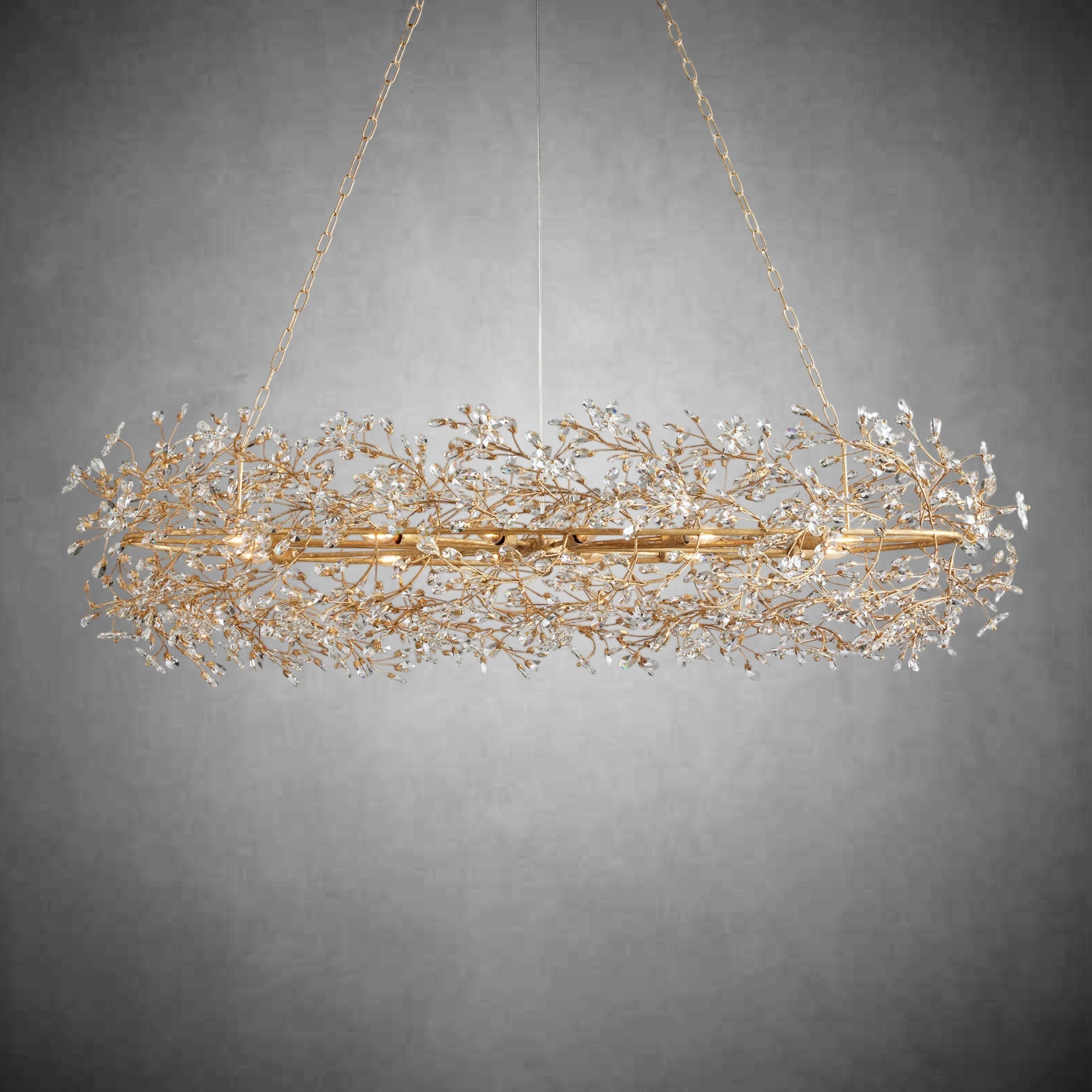 Fiore Oval Chandelier 62''74''