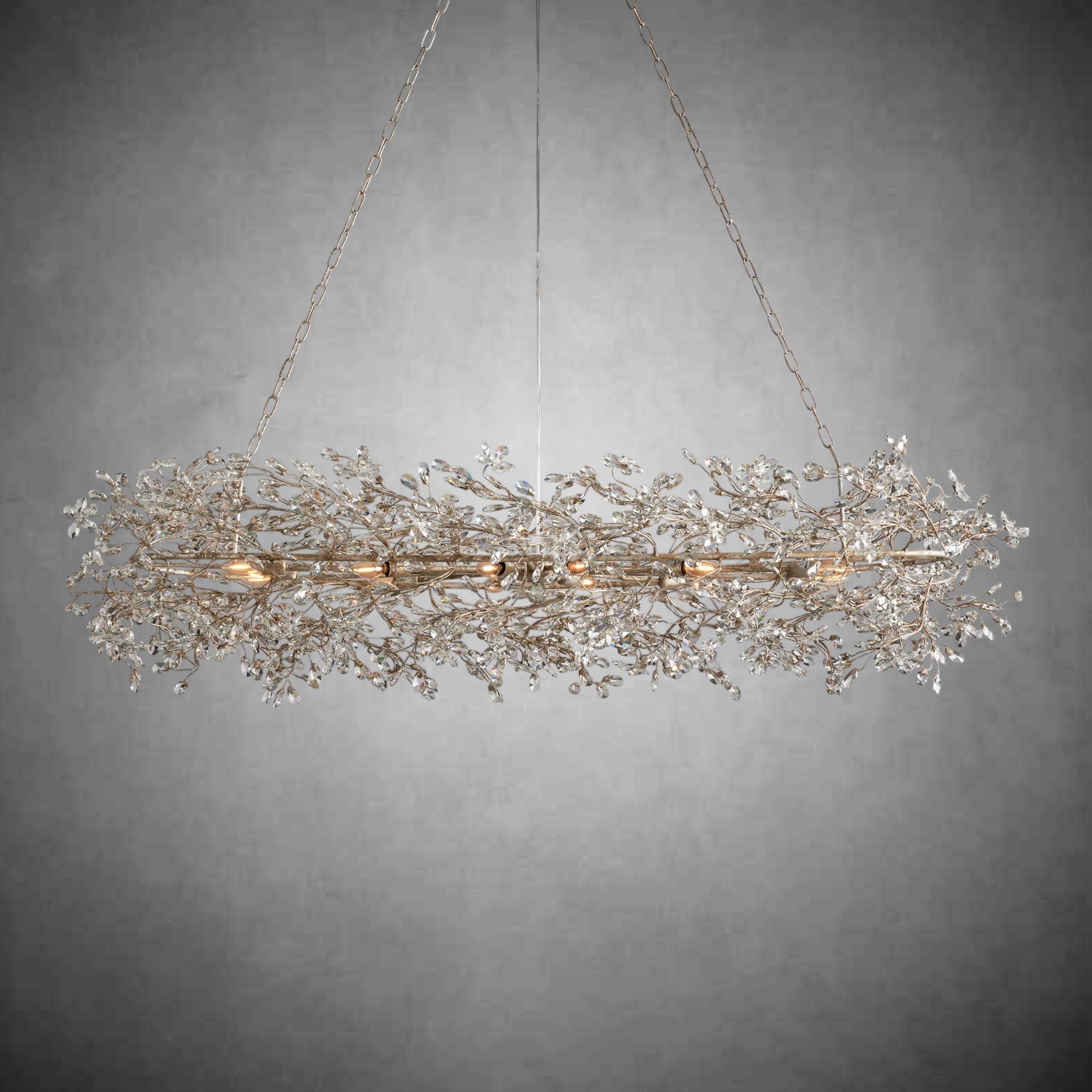 Fiore Oval Chandelier 62''74''