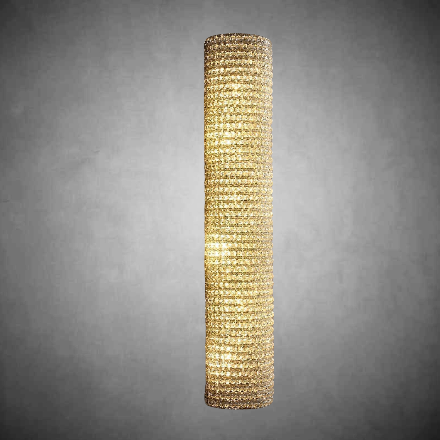 Hale Clear Crystal Beads Wall Sconce 21"H 36''H