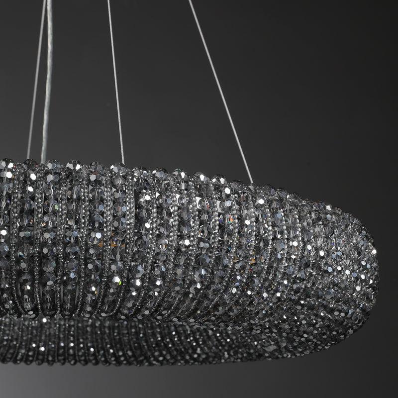 Hale Crystal Round LED Chandelier 32"41''59''72''