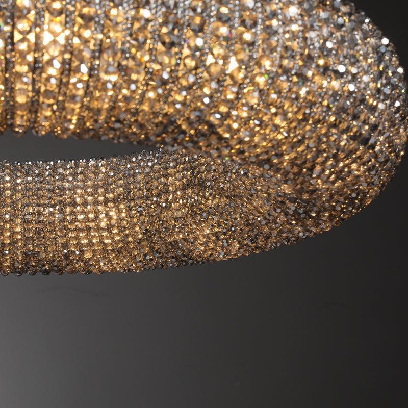 Hale Crystal Round LED Chandelier 32"41''59''72''