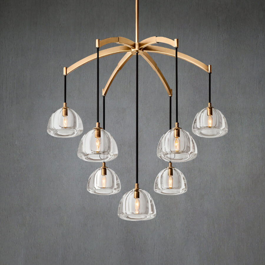 Hemispher Round Chandelier 36″48”60”