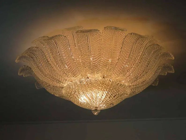 Murano Ceiling Lamp – Barovier – Transparent by Meetlighting