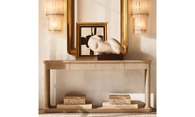 San Marco Alabaster Grand Round Sconce