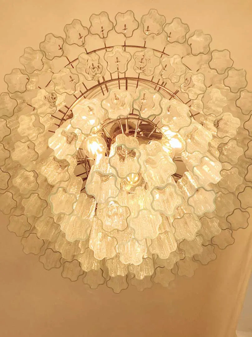 Murano Chandelier – 78 tubes – Transparent by Meetlighting