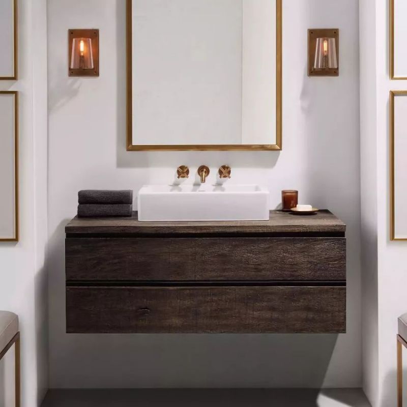 Pauillae Clear Glass Wall Sconce