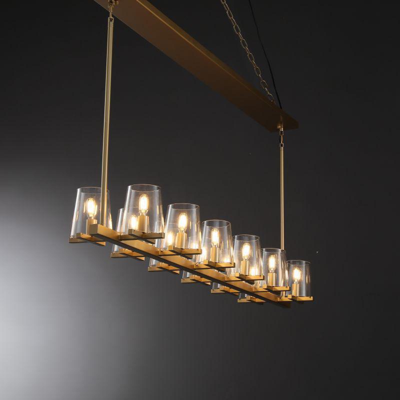 Pauillae Modern Linear Chandelier 49"60"
