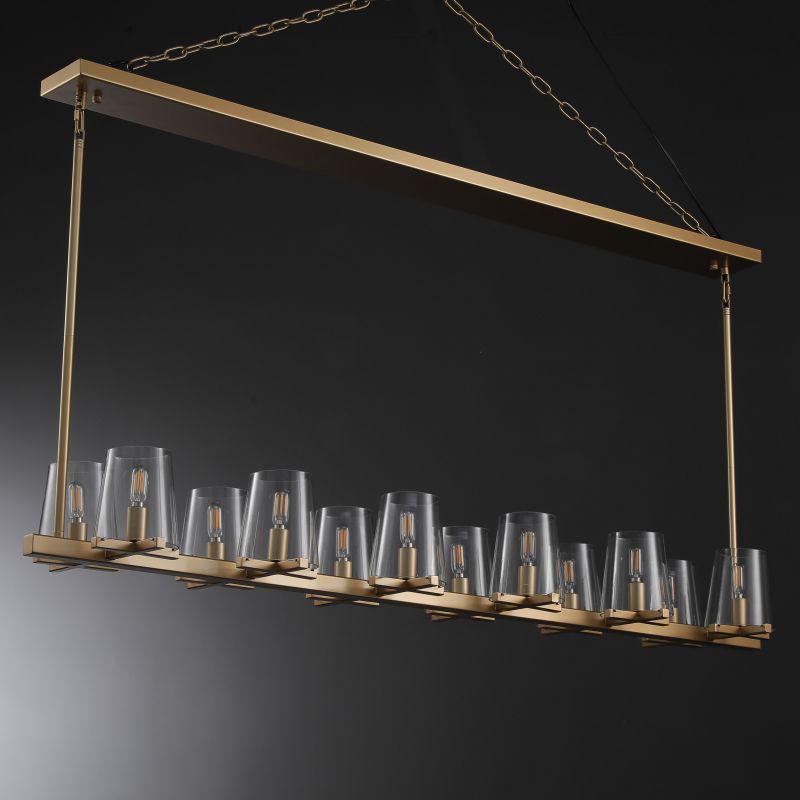 Pauillae Modern Linear Chandelier 49"60"