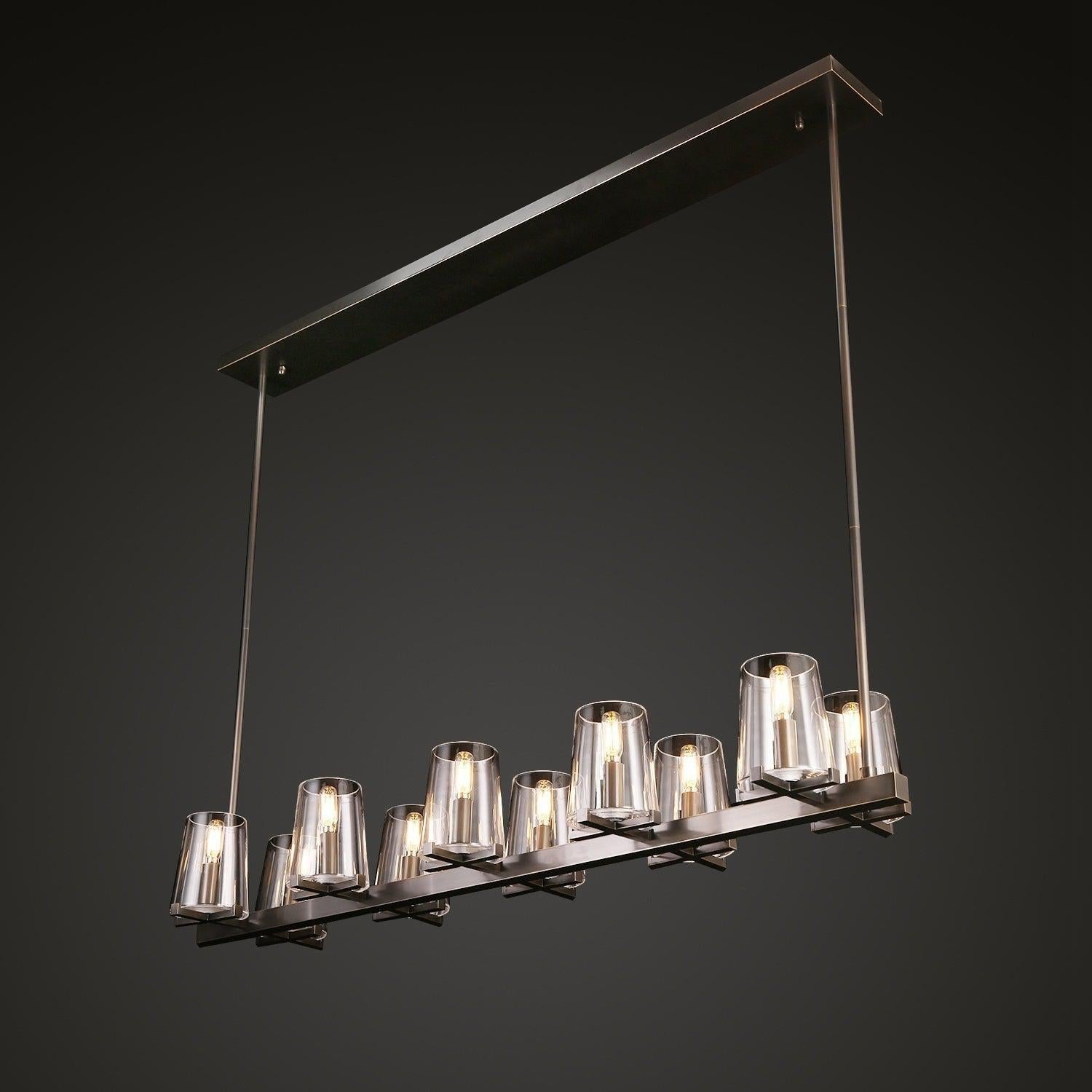 Pauillae Modern Linear Chandelier 49"60"