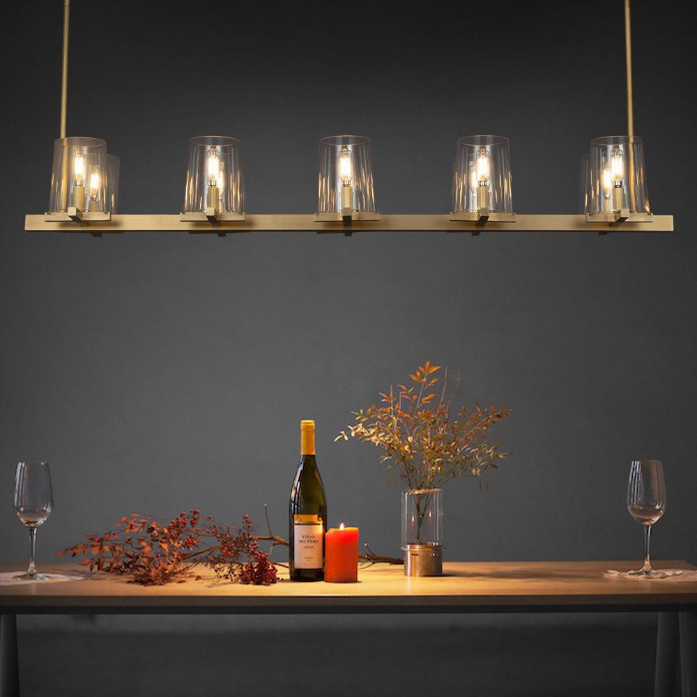 Pauillac Modern Linear Chandelier 49"60"