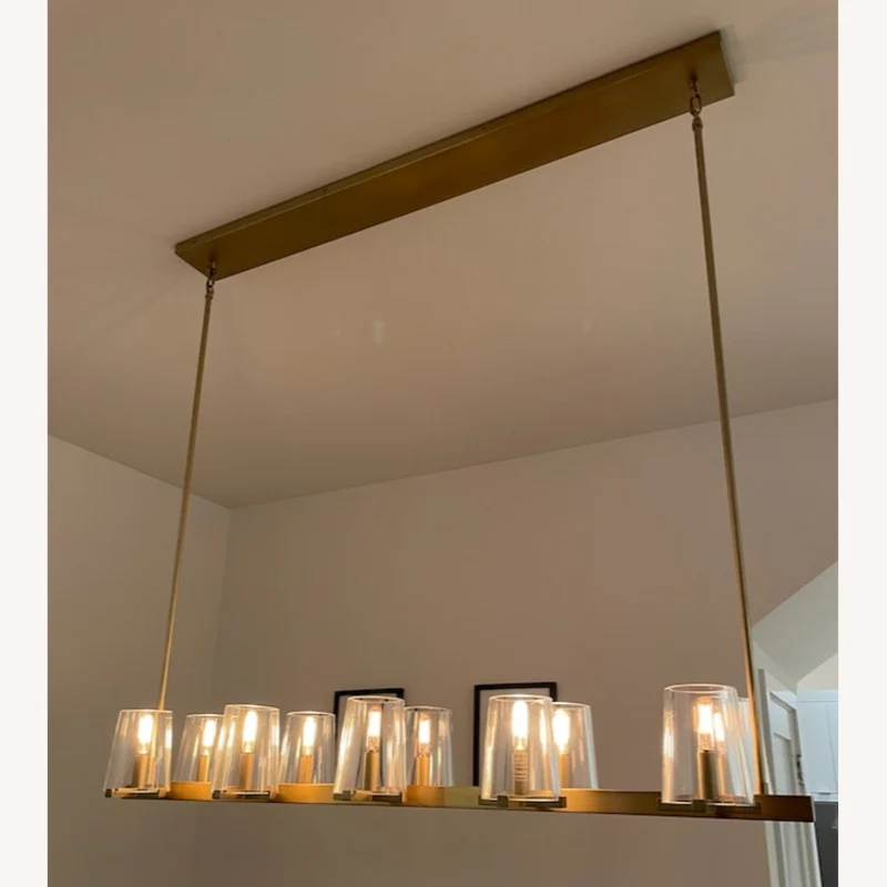 Pauillac Modern Linear Chandelier 49"60"