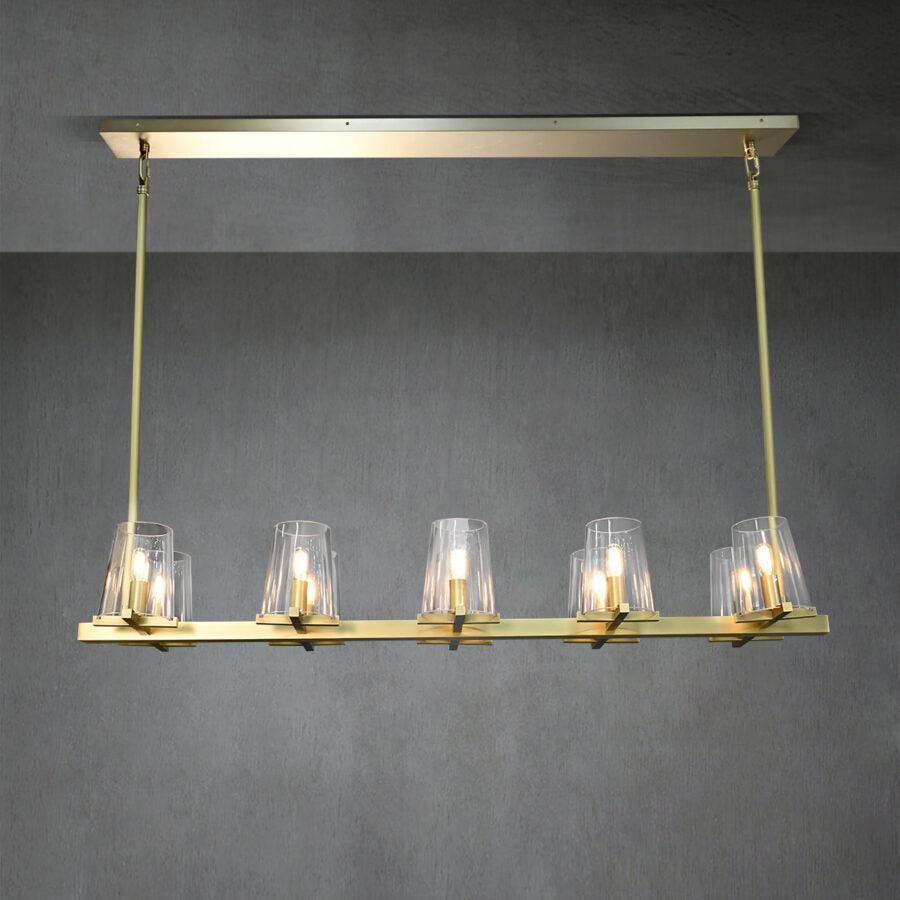 Pauillae Modern Linear Chandelier 49"60"