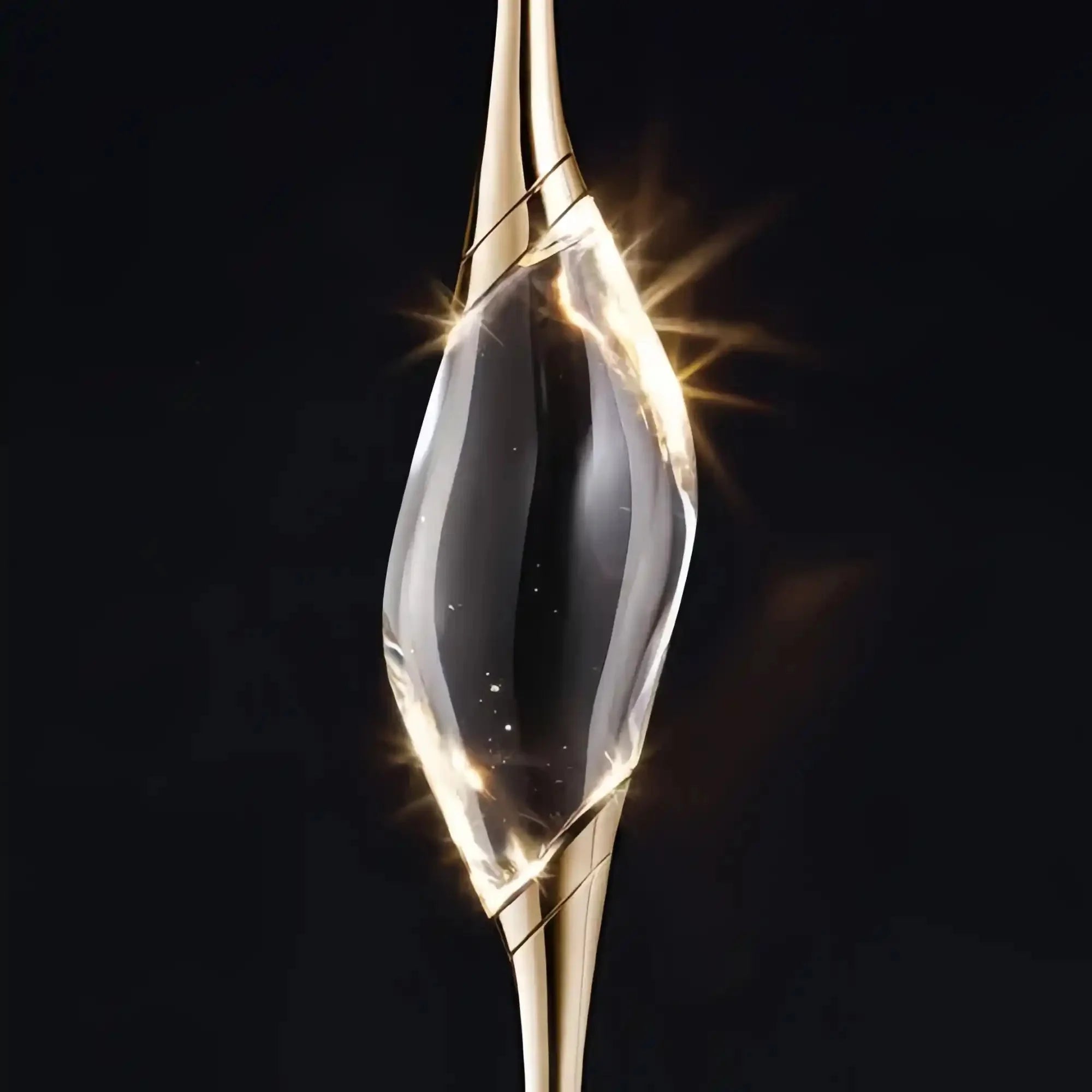 Pezzo Single Crystal Wall Sconce - BlackBlushlighting