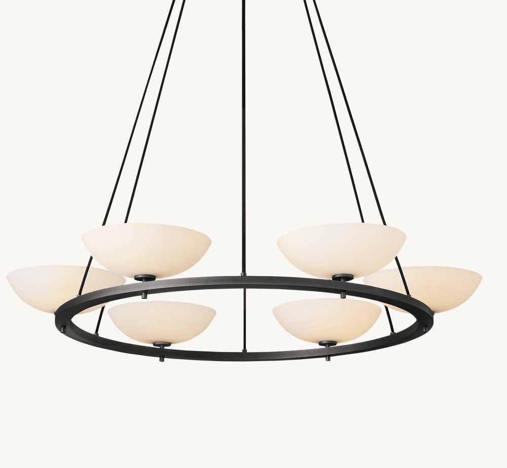 VERNETE ROUND CHANDELIER 48"