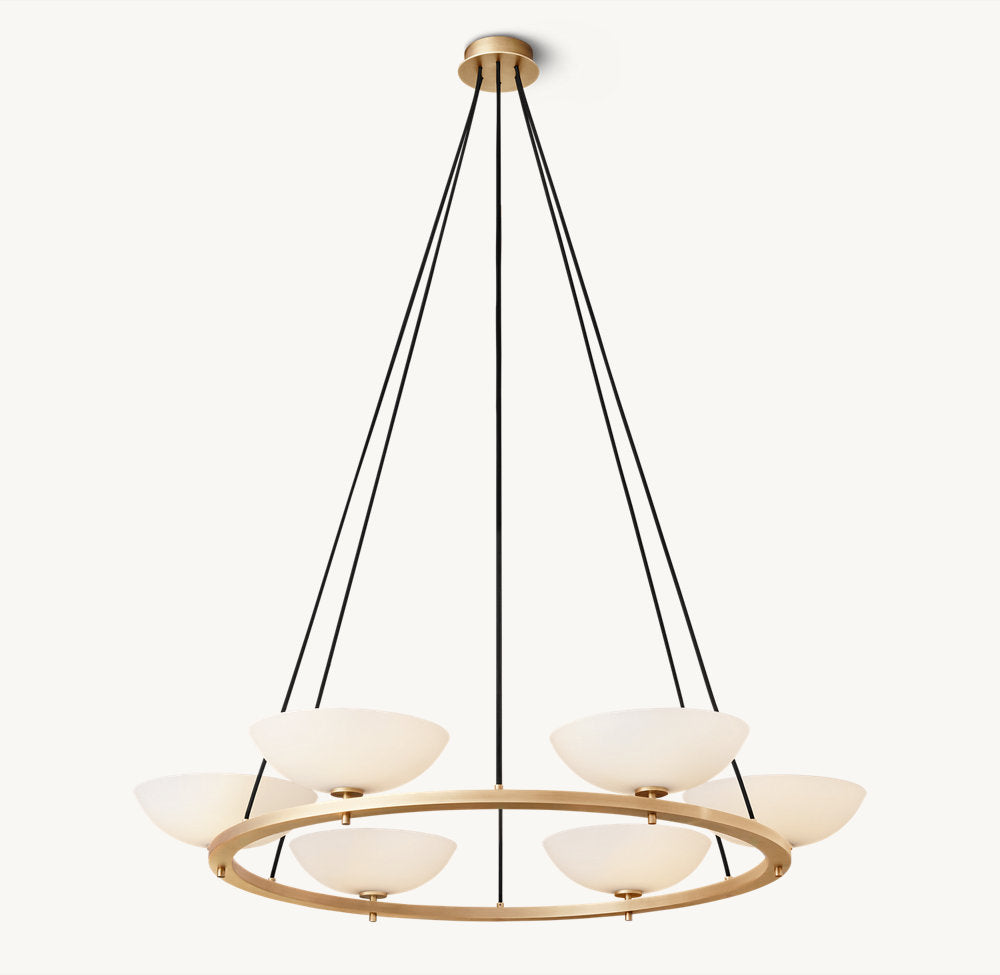 VERNETE ROUND CHANDELIER 48"