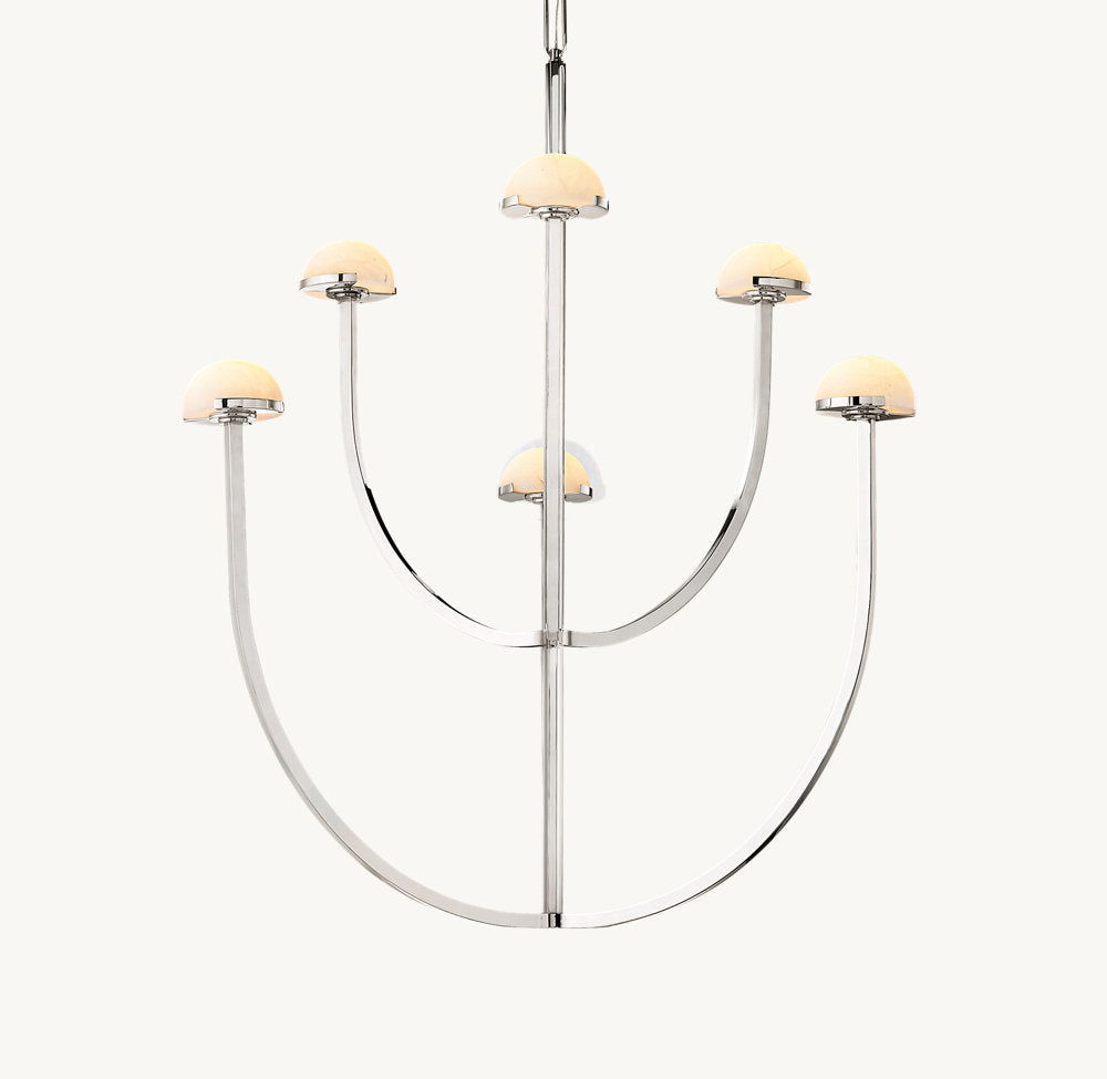 PEDRA ROUND CHANDELIER 32"
