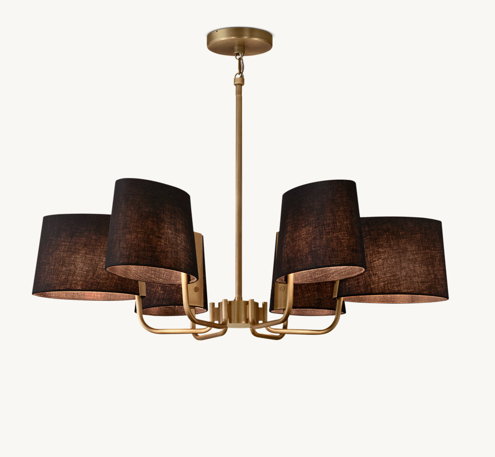MARTINEAU ROUND CHANDELIER 36"