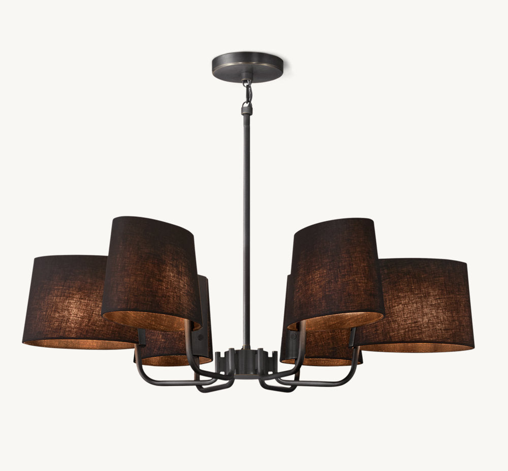 MARTINEAU ROUND CHANDELIER 36"