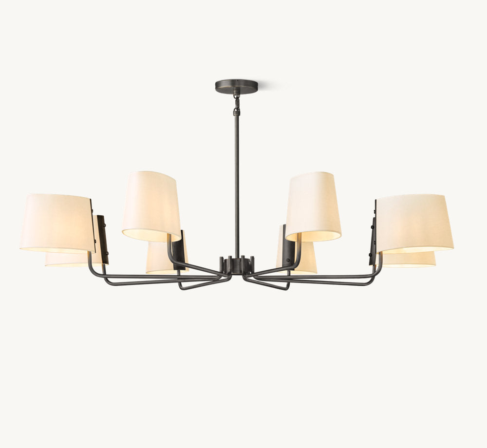 MARTINEAU ROUND CHANDELIER 60"