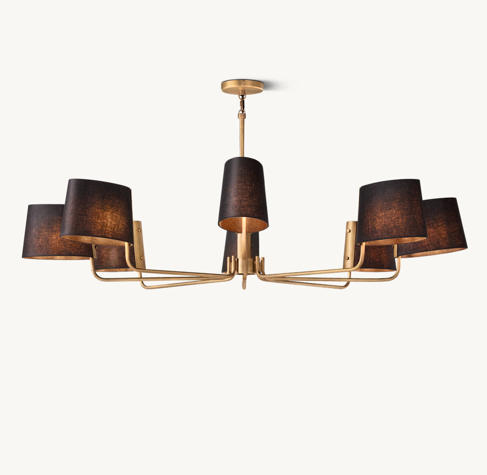 MARTINEAU ROUND CHANDELIER 60"