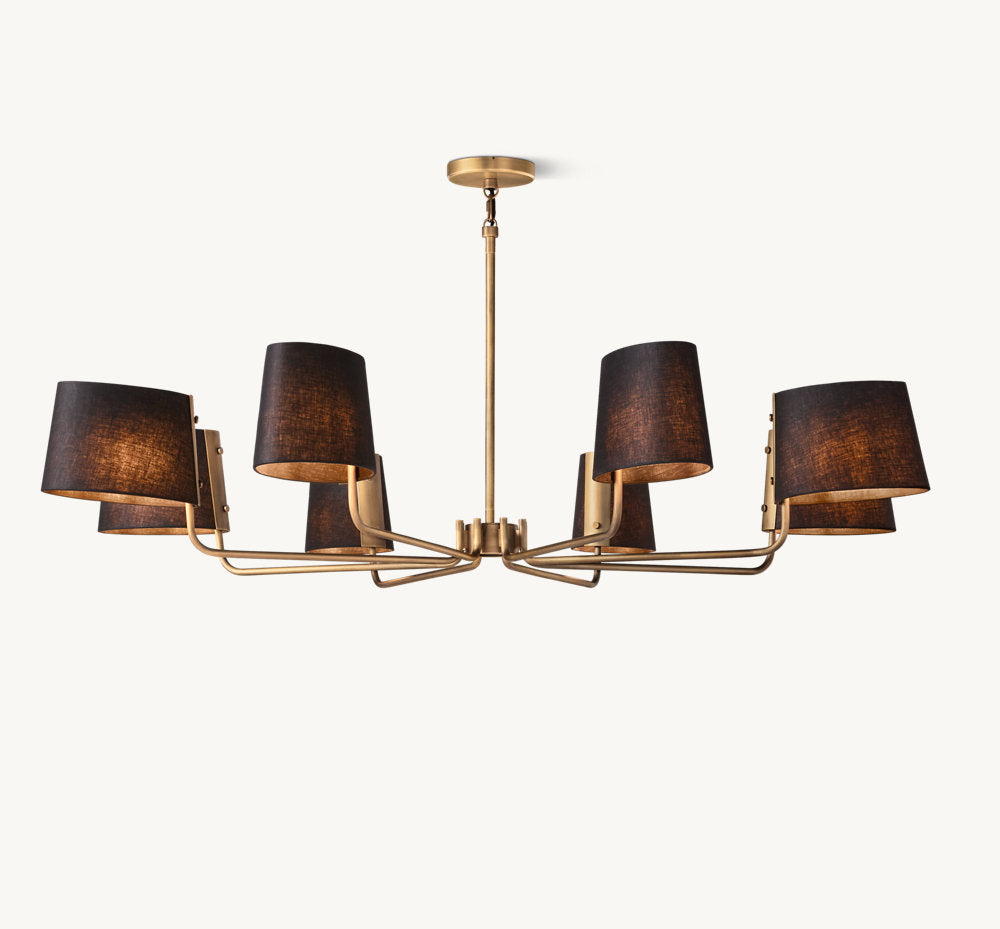 MARTINEAU ROUND CHANDELIER 60"