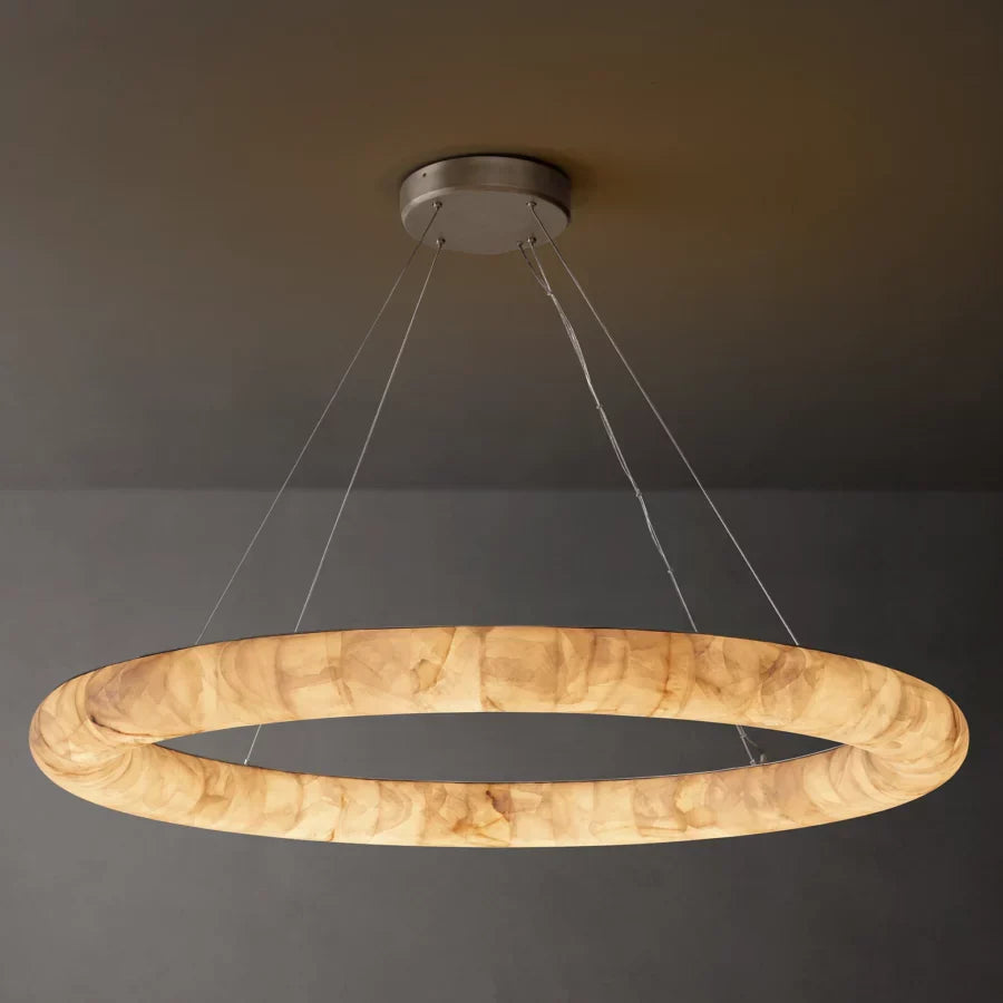 Rivage Round Chandelier 61″-MEET LIGHTING