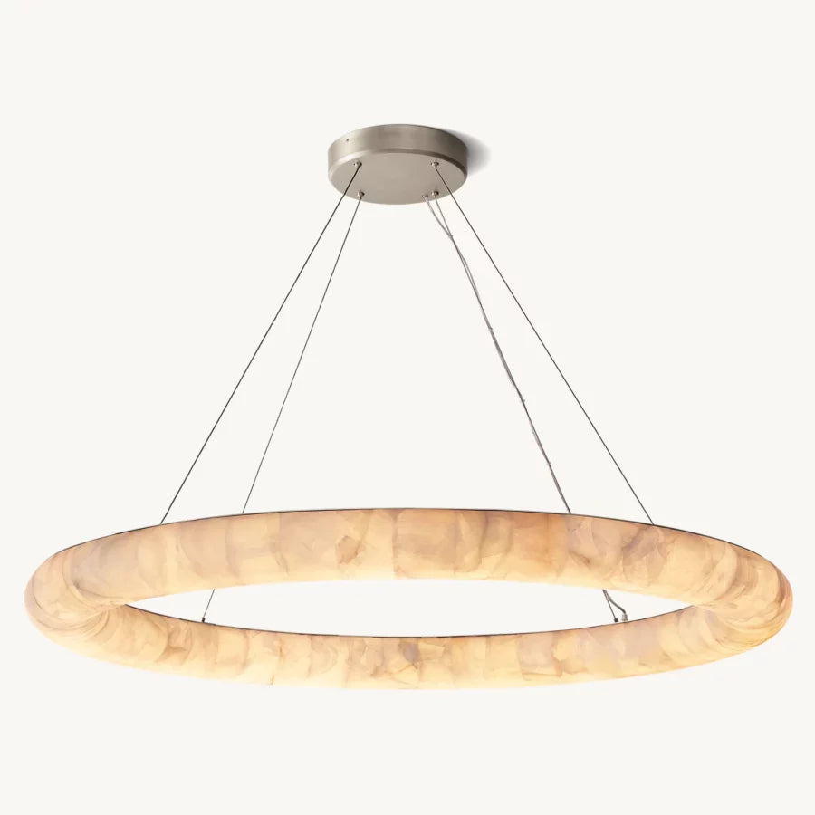 Rivage Round Chandelier 61″-MEET LIGHTING