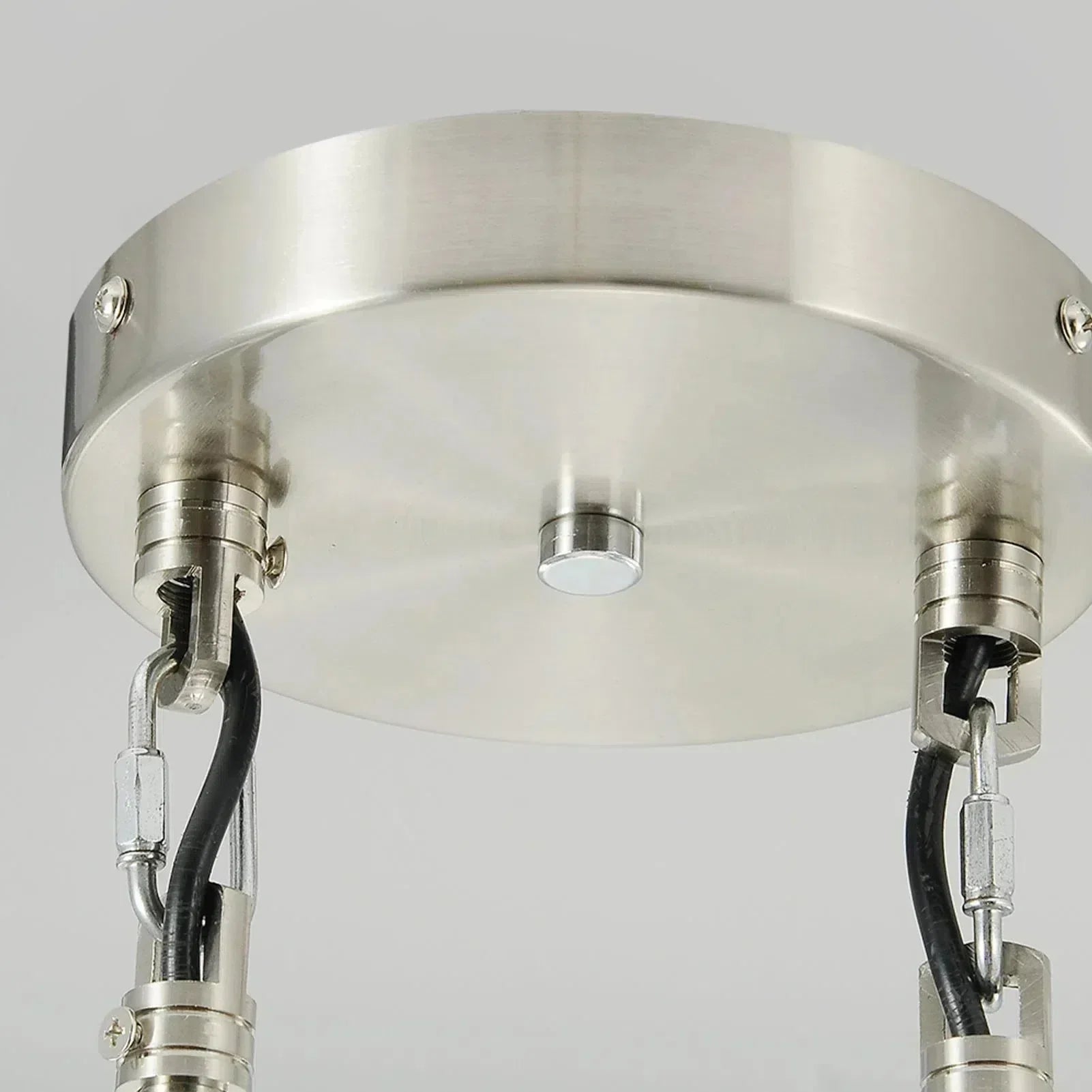 Raindrop Round Chandelier 2-Light 5''