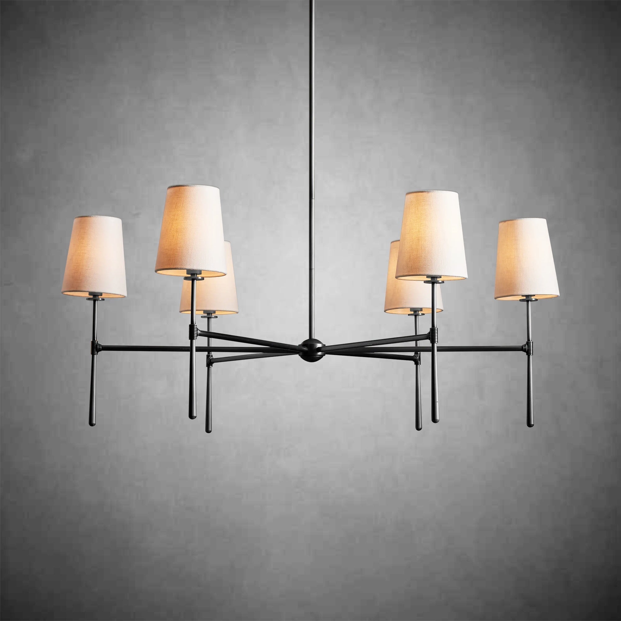 Rhodes Round Chandelier 4/6 Light